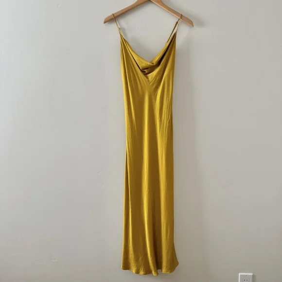 zara gold velvet dress Zara Smocked Dress main image 0